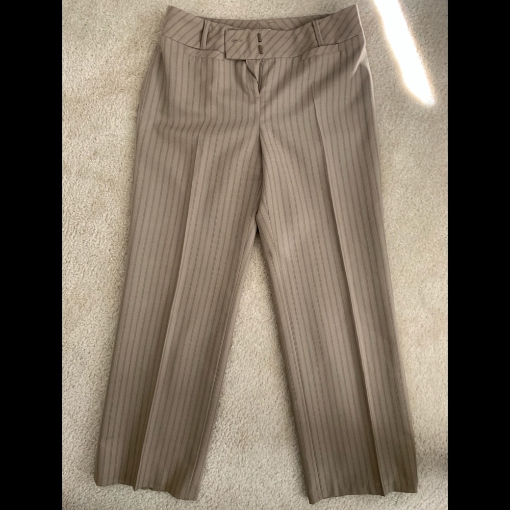 LOFT pinstripe slacks